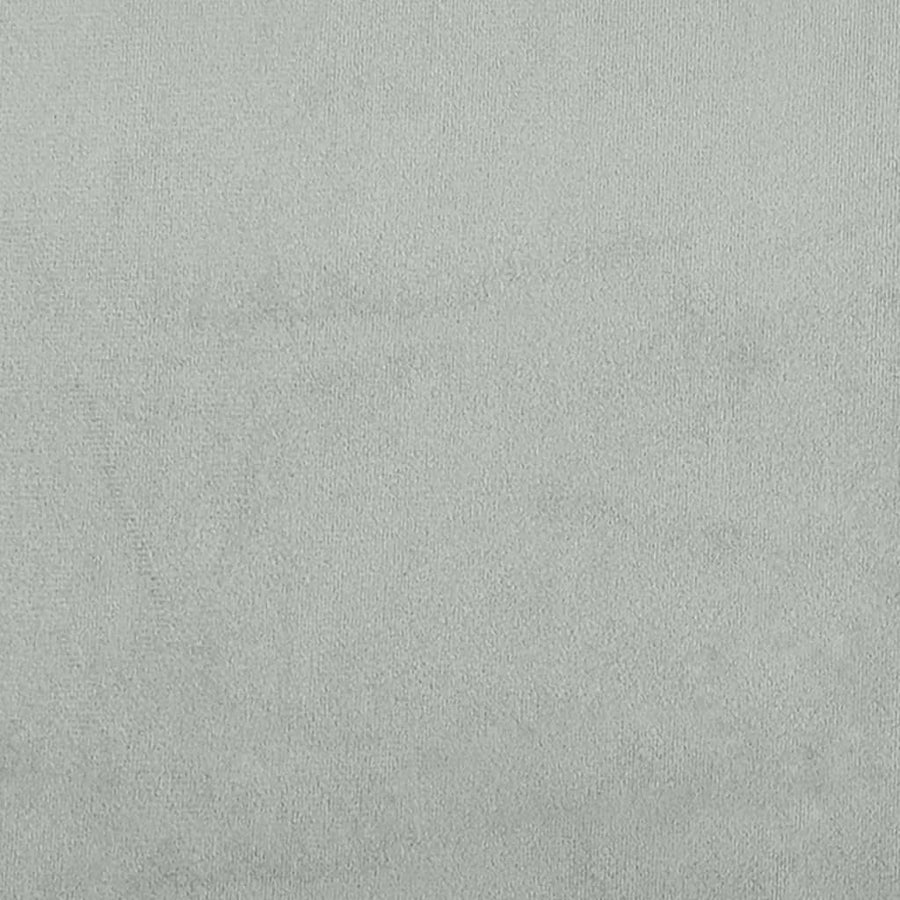 Boxspring met matras fluweel lichtgrijs 80x200 cm