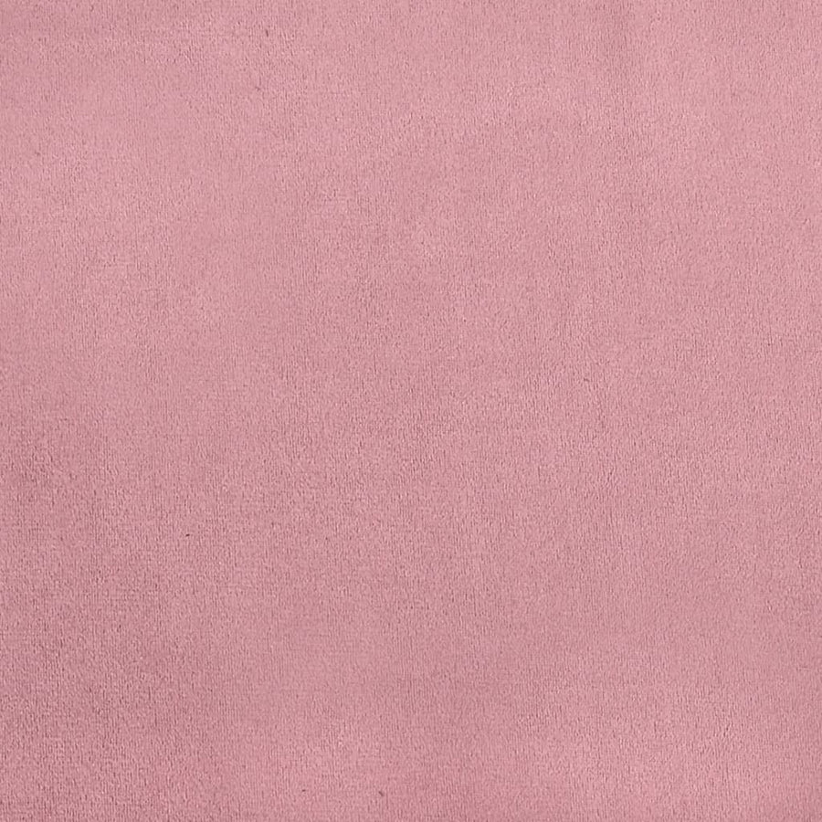 Boxspring met matras fluweel roze 100x200 cm