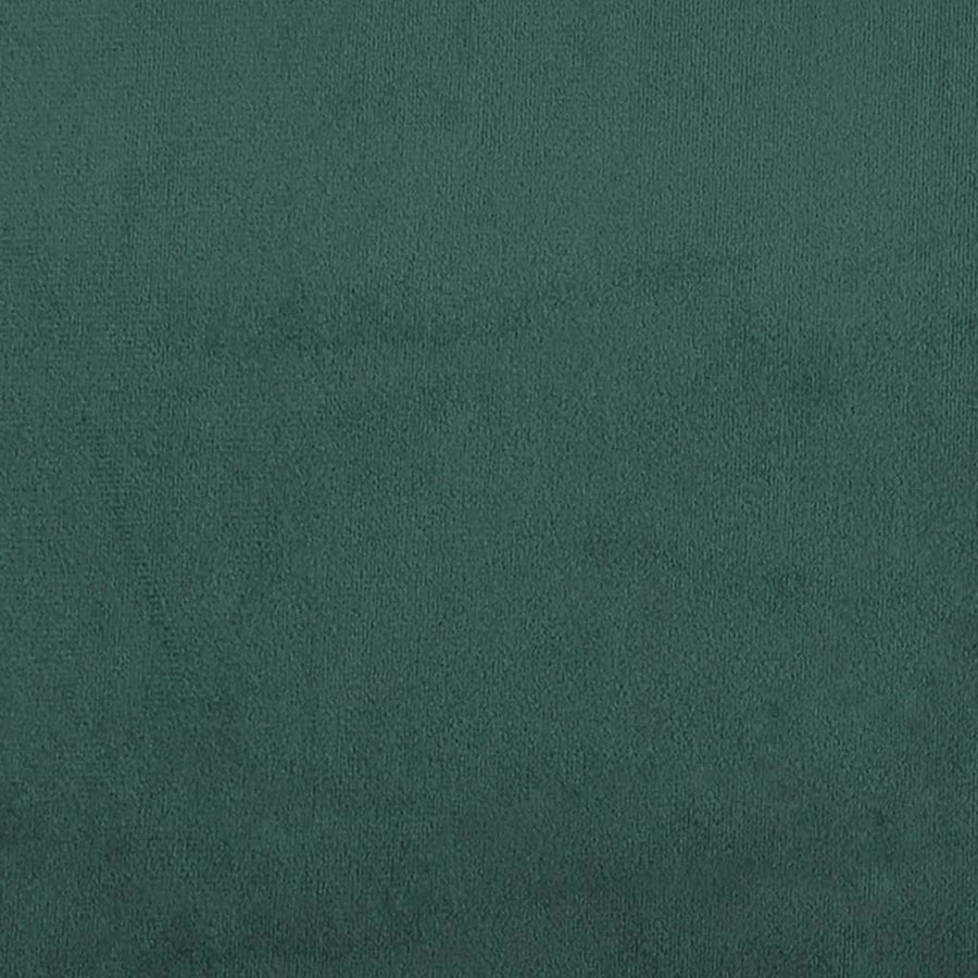 Boxspring met matras fluweel donkergroen 200x200 cm
