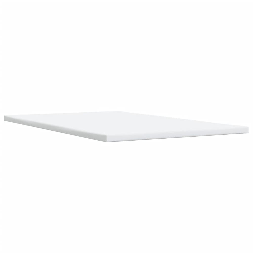Boxspring met matras stof blauw 90x190 cm