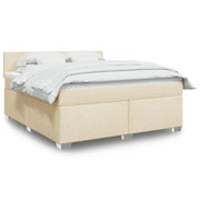 Boxspring met matras 180x200 cm crème