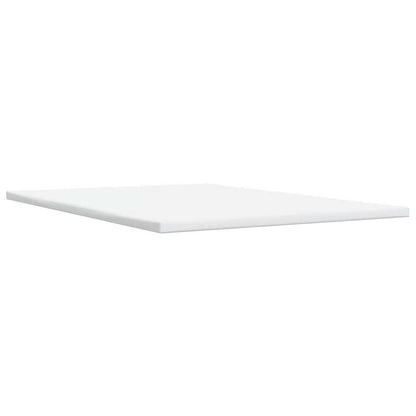 Boxspring met matras kunstleer grijs 140x190 cm