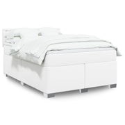 Boxspring wit 160x200 cm met matras