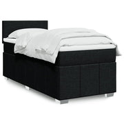 Boxspring met matras 90x190 cm zwart
