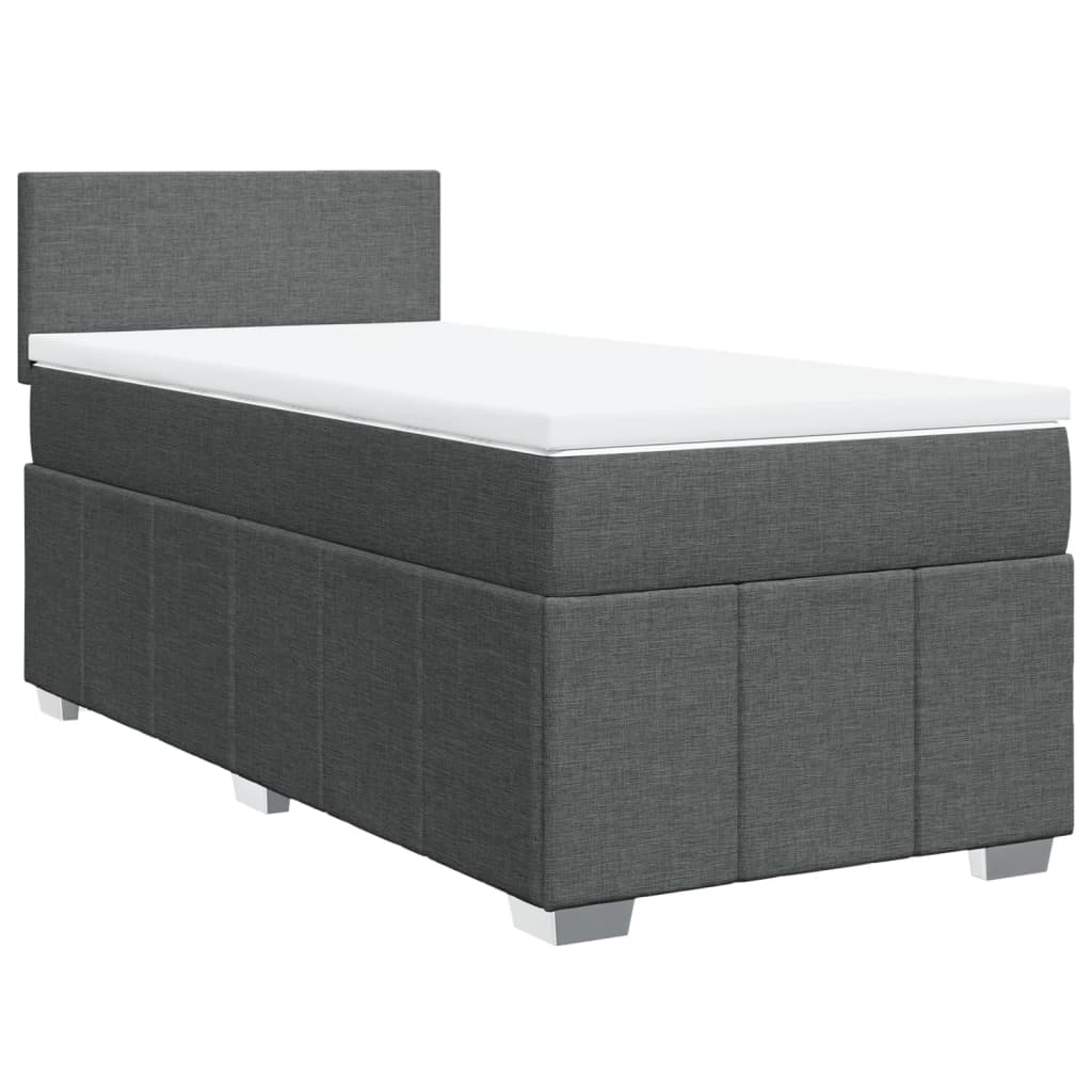 Boxspring Met Matras Stof 90 x 200 cm