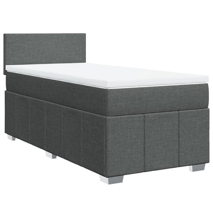 Boxspring Met Matras Stof 90 x 200 cm