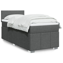 Boxspring Met Matras Stof 90 x 200 cm