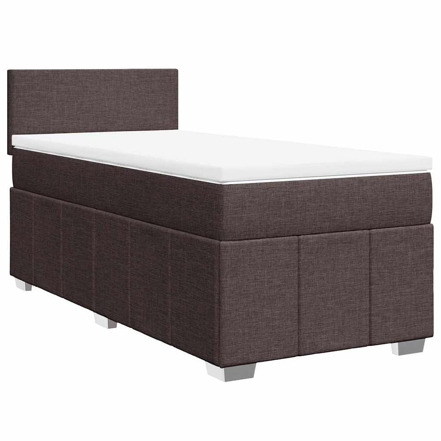 Boxspring Met Matras Stof 90 x 200 cm