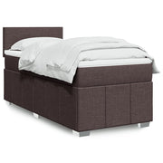 Boxspring met matras 90x200 cm bruin