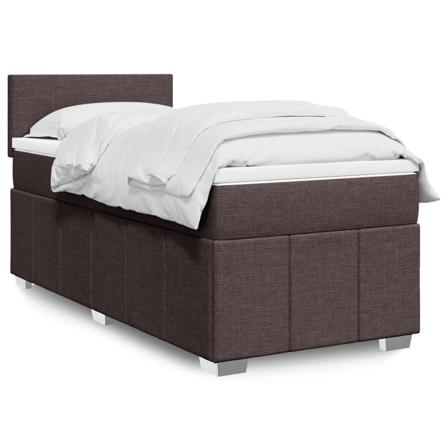 Boxspring Met Matras Stof 90 x 200 cm