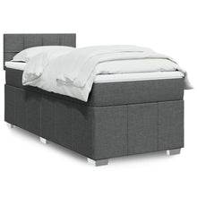 Boxspring Met Matras Stof 90 x 200 cm