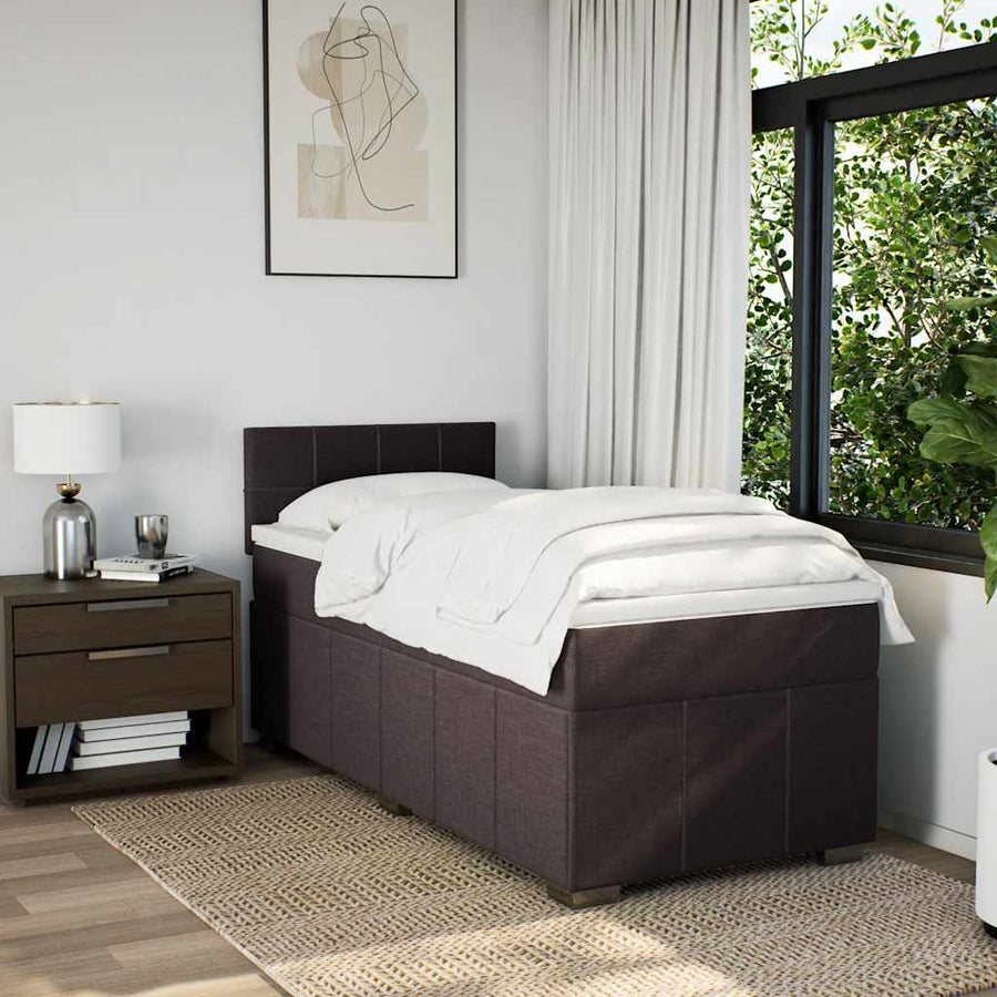 Boxspring Met Matras Stof 90 x 200 cm