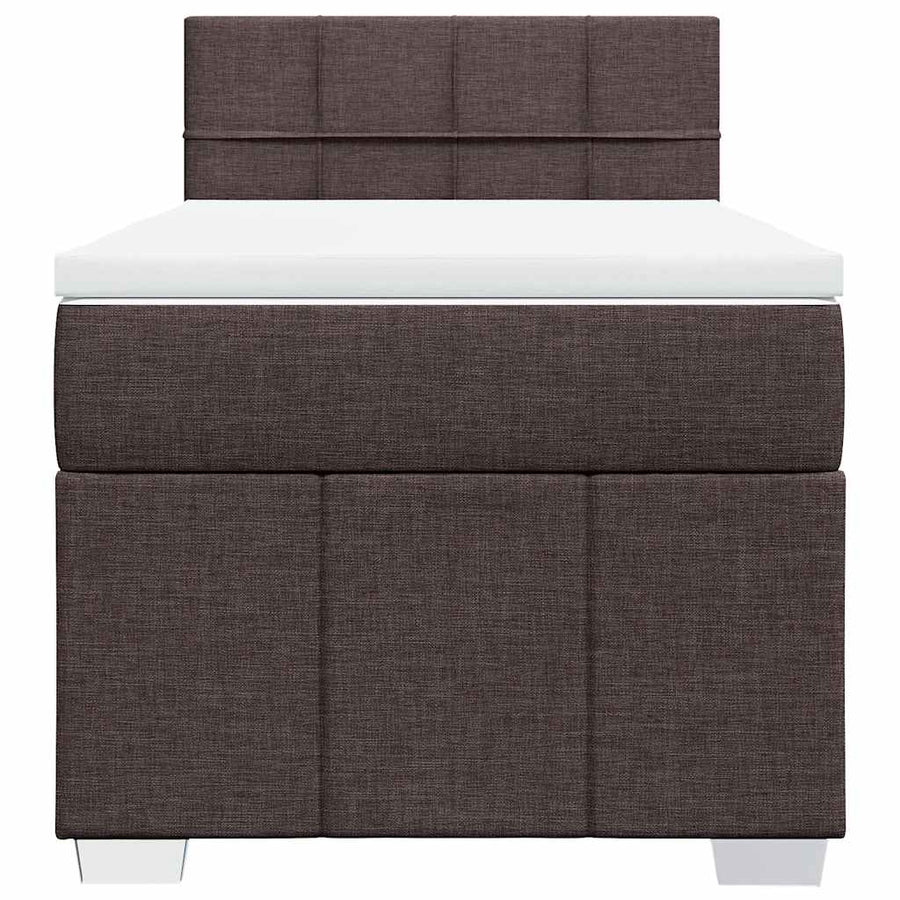 Boxspring Met Matras Stof 90 x 200 cm