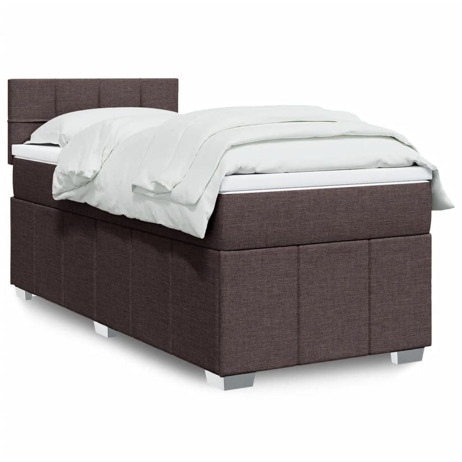 Boxspring Met Matras Stof 90 x 200 cm