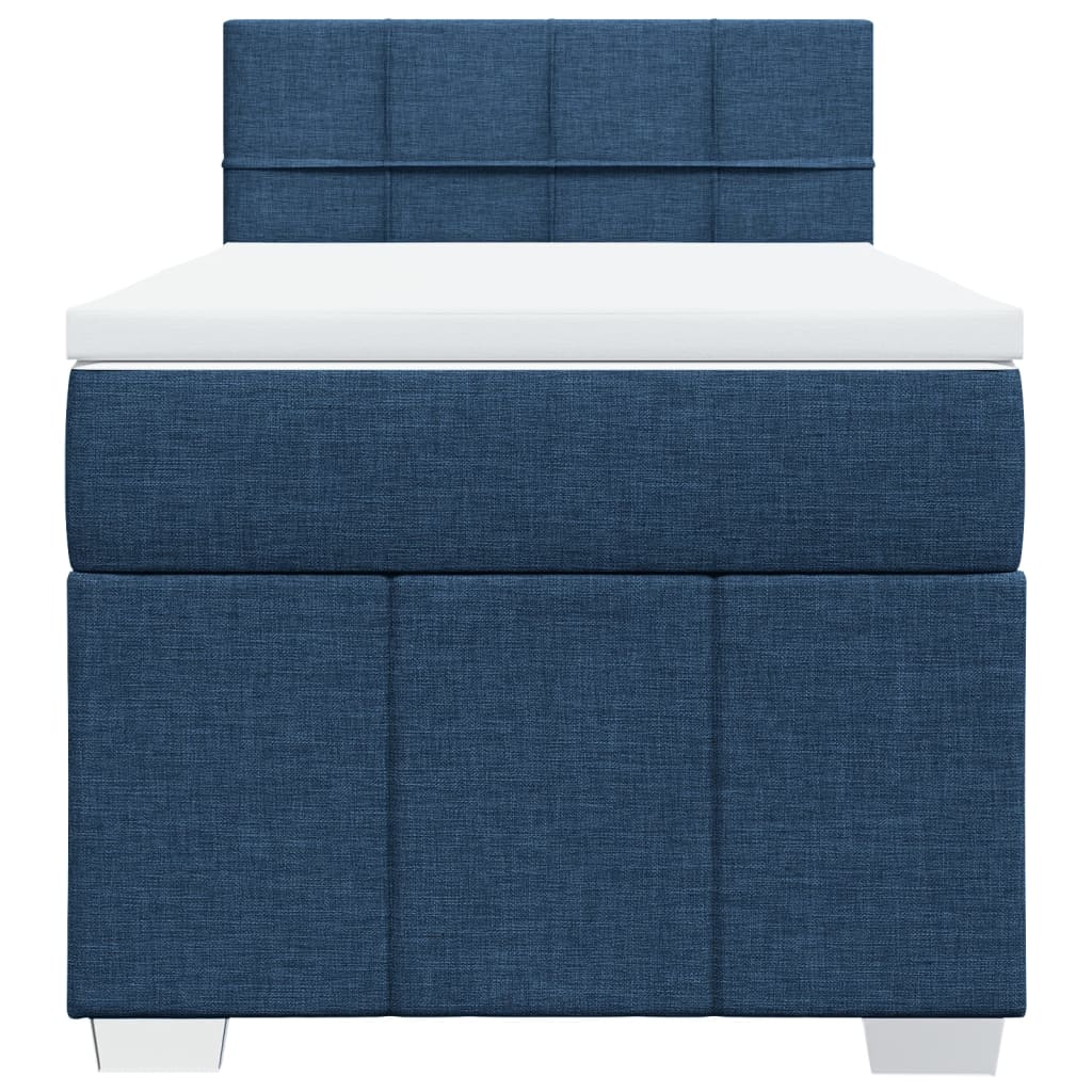 Boxspring Met Matras Stof 90 x 200 cm