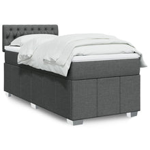 Boxspring Met Matras Stof 90 x 200 cm