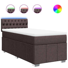 Boxspring Met Matras Stof 90 x 200 cm