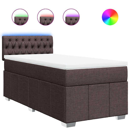 Boxspring Met Matras Stof 90 x 200 cm
