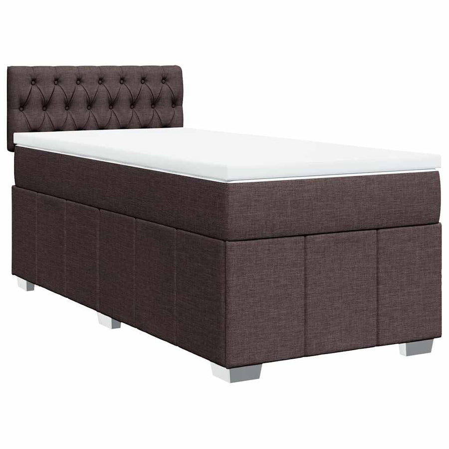 Boxspring Met Matras Stof 90 x 200 cm