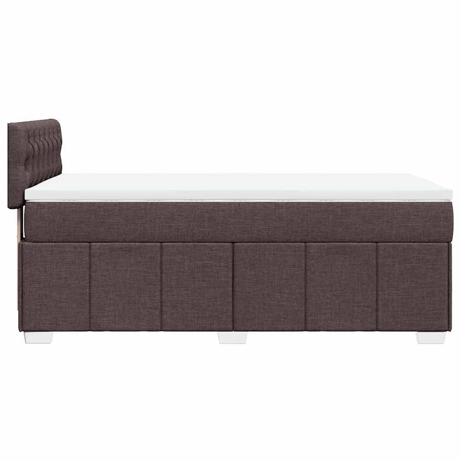Boxspring Met Matras Stof 90 x 200 cm