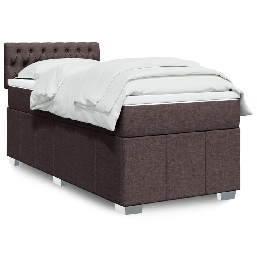 Boxspring Met Matras Stof 90 x 200 cm