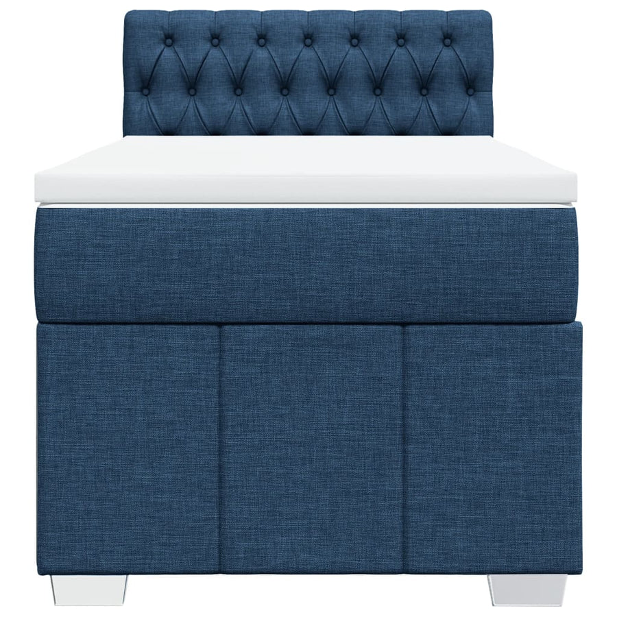 Boxspring Met Matras Stof 90 x 200 cm