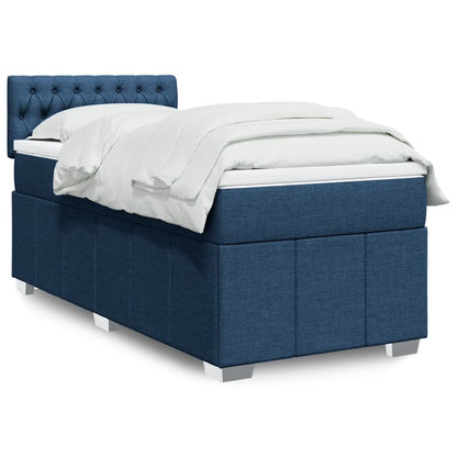 Boxspring Met Matras Stof 90 x 200 cm