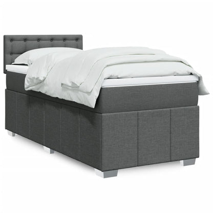 Boxspring Met Matras Stof 90 x 200 cm