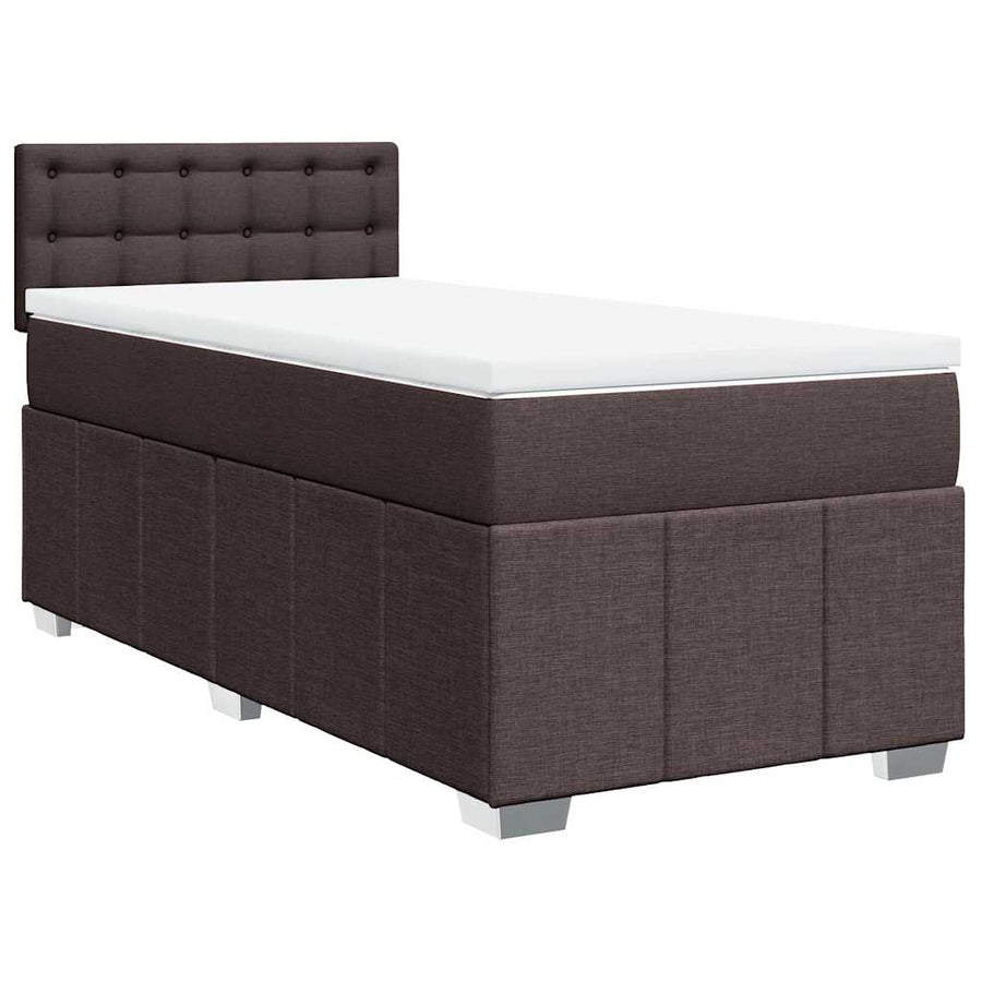Boxspring Met Matras Stof 90 x 200 cm