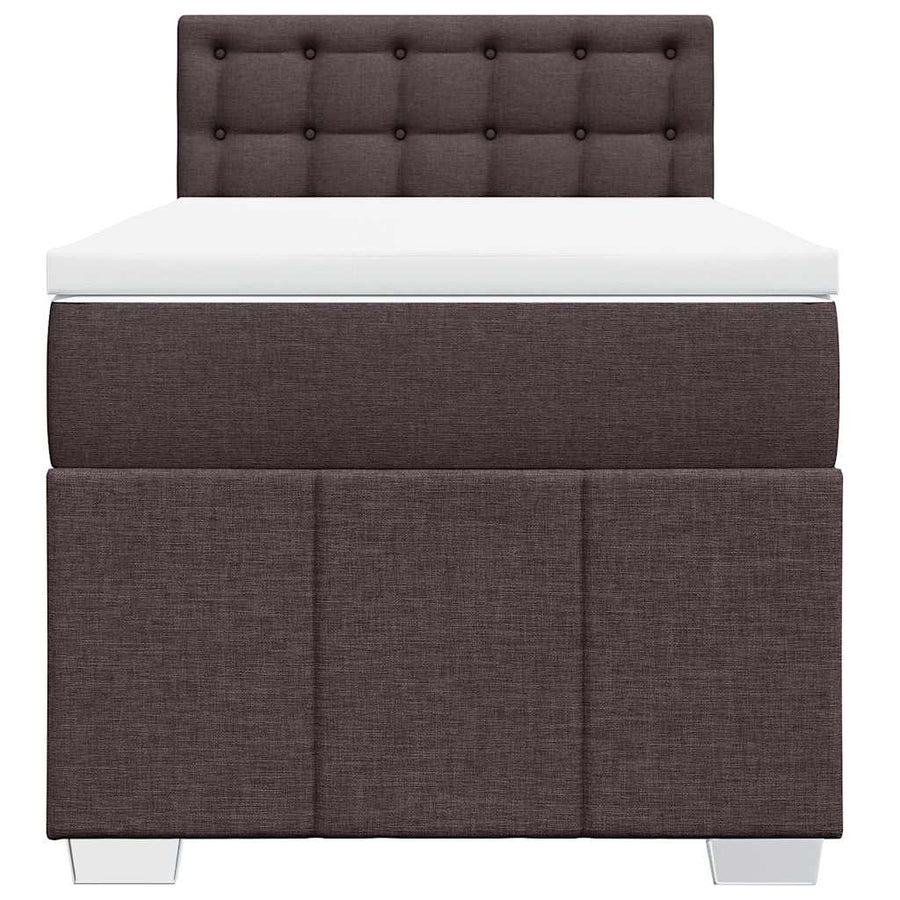 Boxspring Met Matras Stof 90 x 200 cm