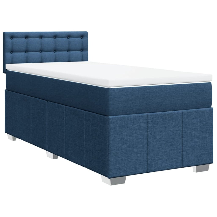 Boxspring Met Matras Stof 90 x 200 cm