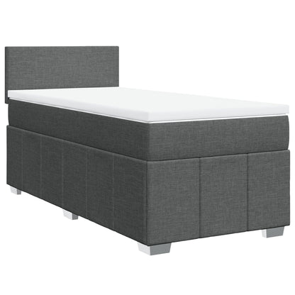 Boxspring Met Matras Stof 100 x 200 cm