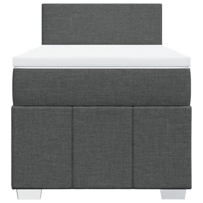 Boxspring Met Matras Stof 100 x 200 cm