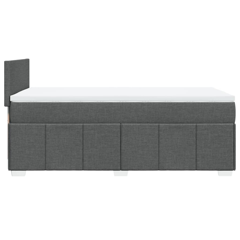 Boxspring Met Matras Stof 100 x 200 cm