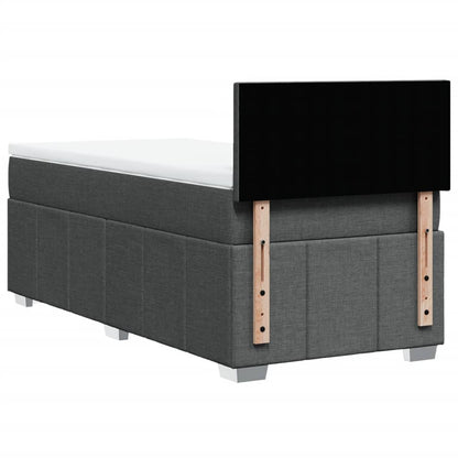 Boxspring Met Matras Stof 100 x 200 cm