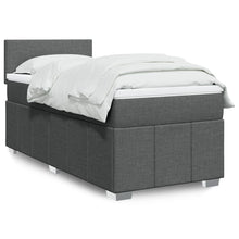 Boxspring Met Matras Stof 100 x 200 cm