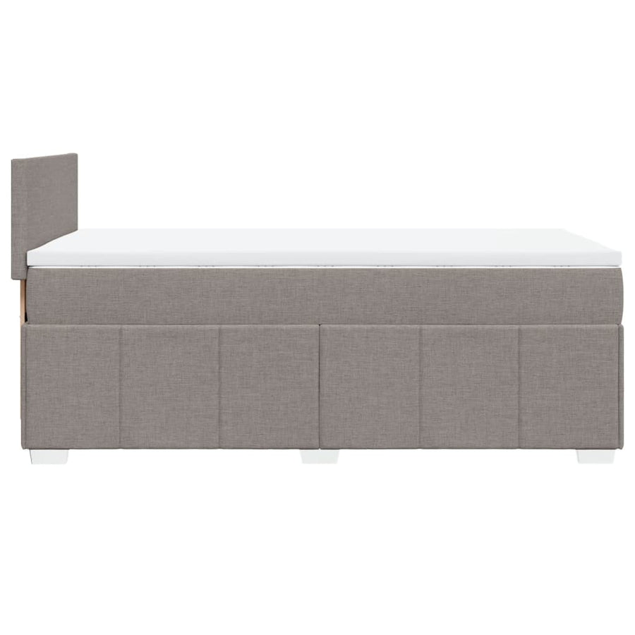 Boxspring Met Matras Stof 100 x 200 cm