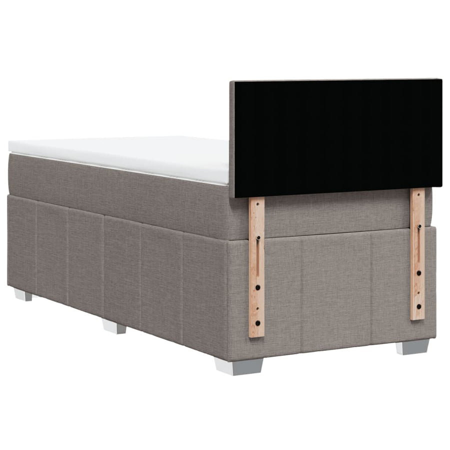 Boxspring Met Matras Stof 100 x 200 cm