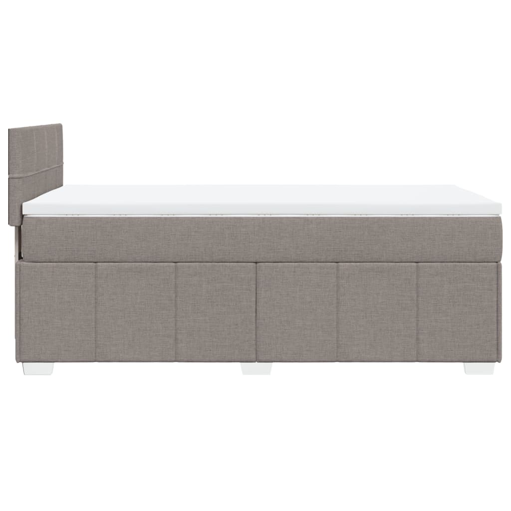 Boxspring Met Matras Stof 100 x 200 cm