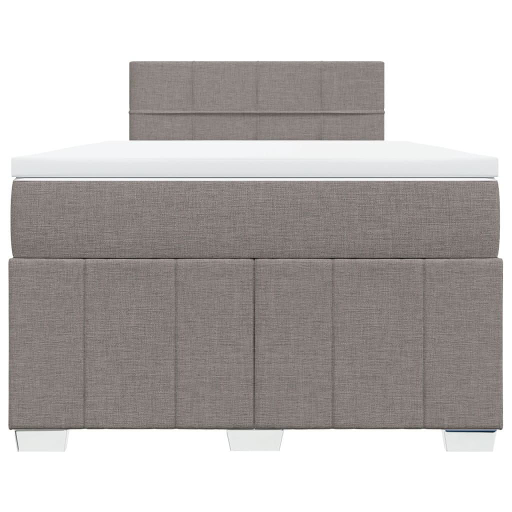 Boxspring Met Matras Stof 120 x 190 cm