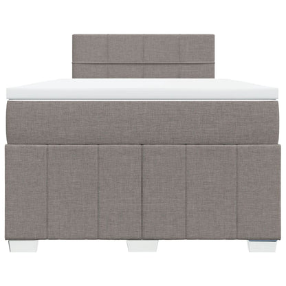 Boxspring Met Matras Stof 120 x 190 cm