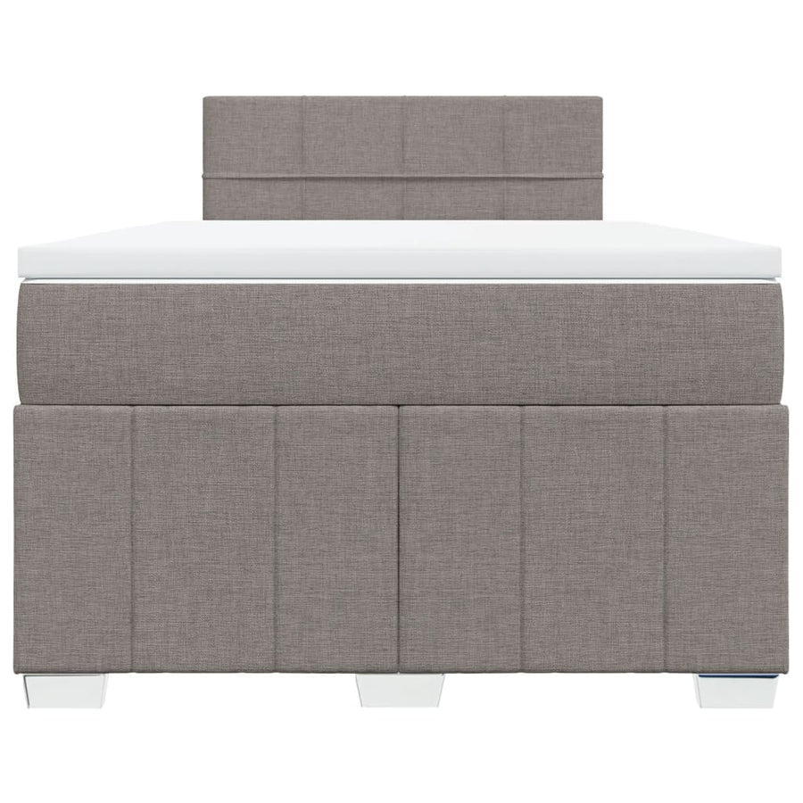 Boxspring Met Matras Stof 120 x 190 cm