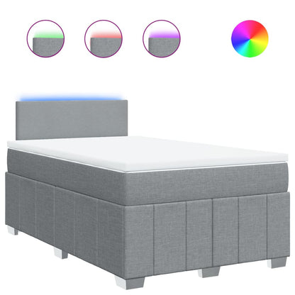 Boxspring Met Matras Stof 120 x 200 cm