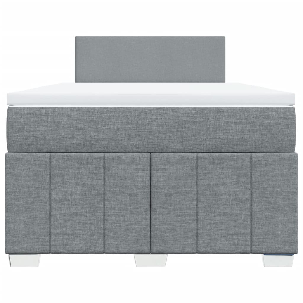 Boxspring Met Matras Stof 120 x 200 cm
