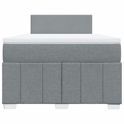 Boxspring Met Matras Stof 120 x 200 cm