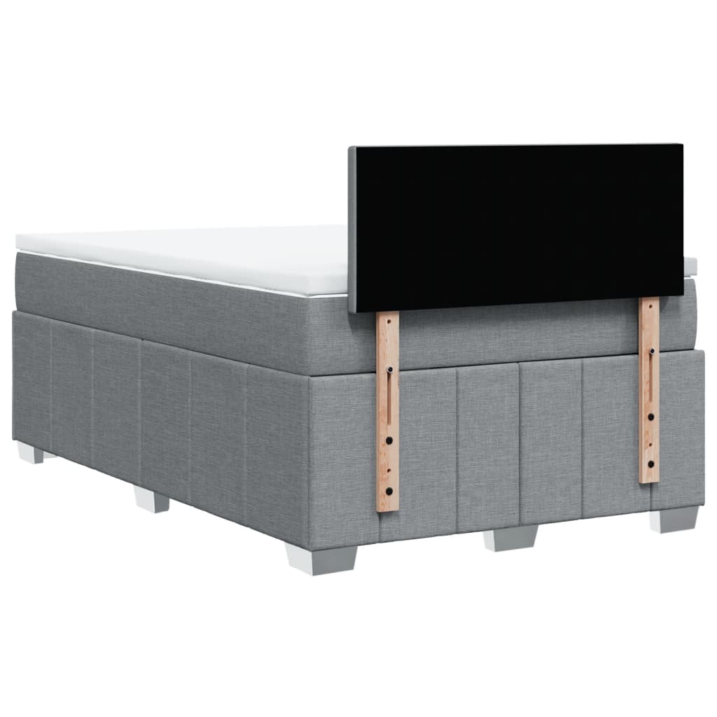 Boxspring Met Matras Stof 120 x 200 cm