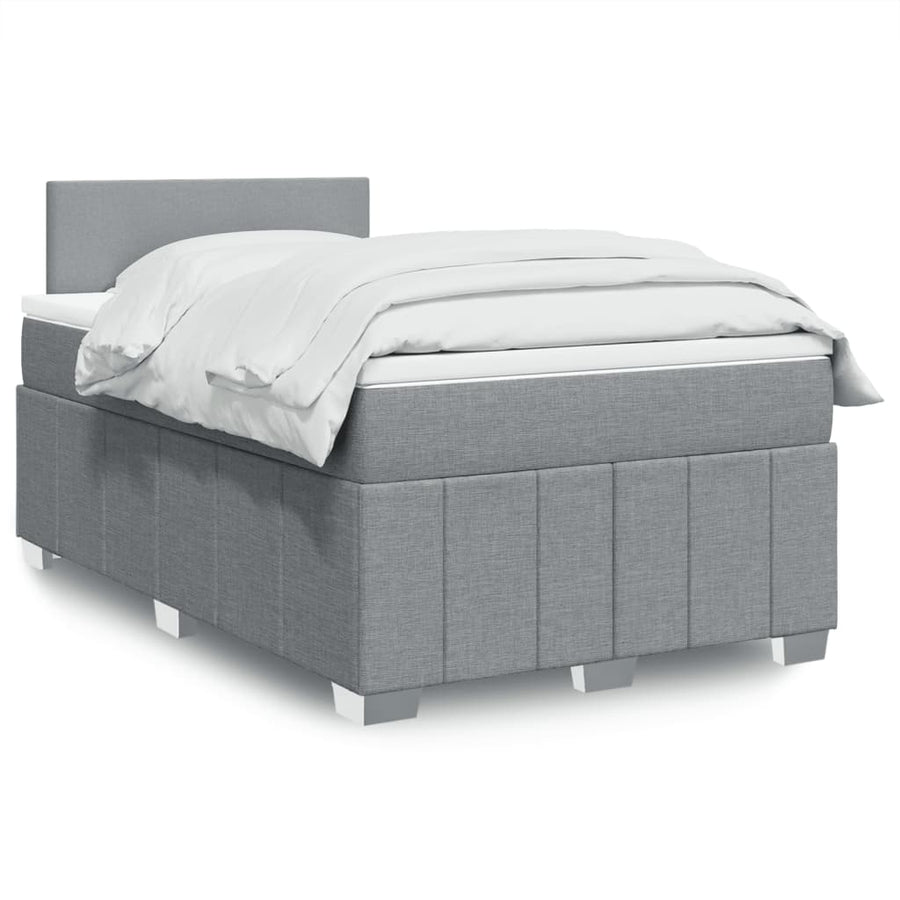 Boxspring Met Matras Stof 120 x 200 cm