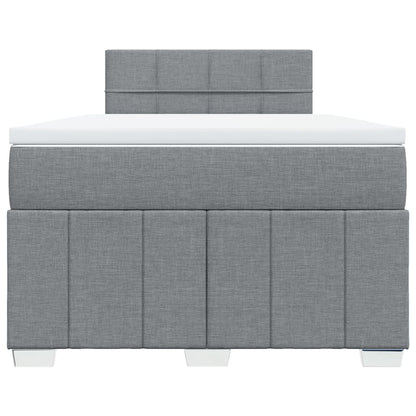 Boxspring Met Matras Stof 120 x 200 cm