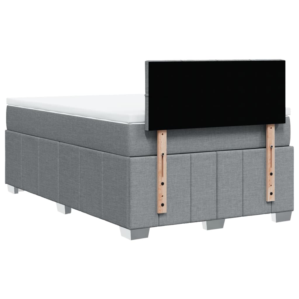 Boxspring Met Matras Stof 120 x 200 cm