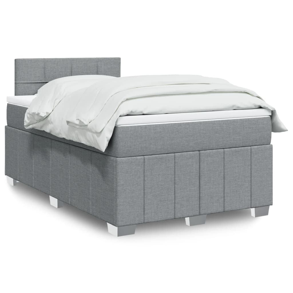 Boxspring Met Matras Stof 120 x 200 cm